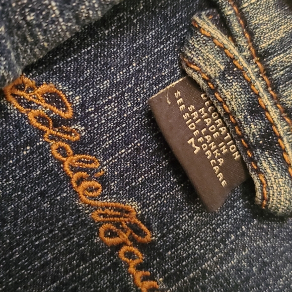 Eddie Bauer Denim Jacket Size Medium - Picture 2 of 2